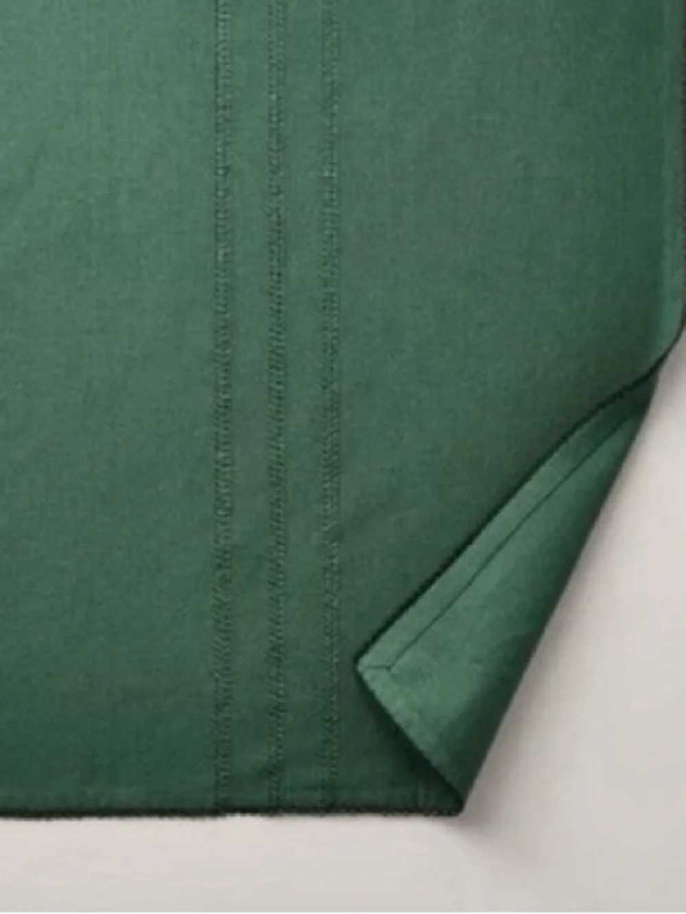 Hearth and Hand with Magnolia 60” x 84” tonal trim green tablecloth.  NWT.